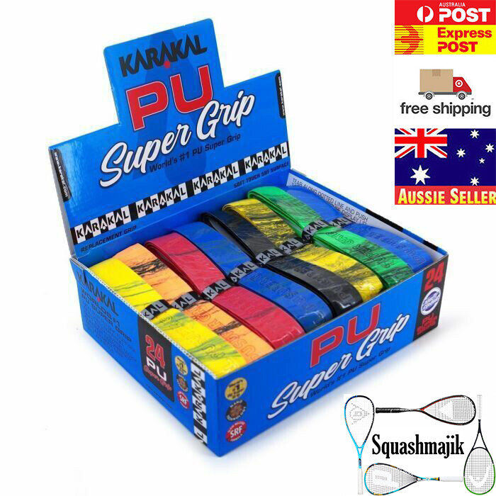 Karakal PU Super Grips - Box of 24 - MULTI Assorted