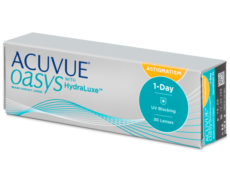 Acuvue Oasys 1-day with Hydraluxe astigmatism