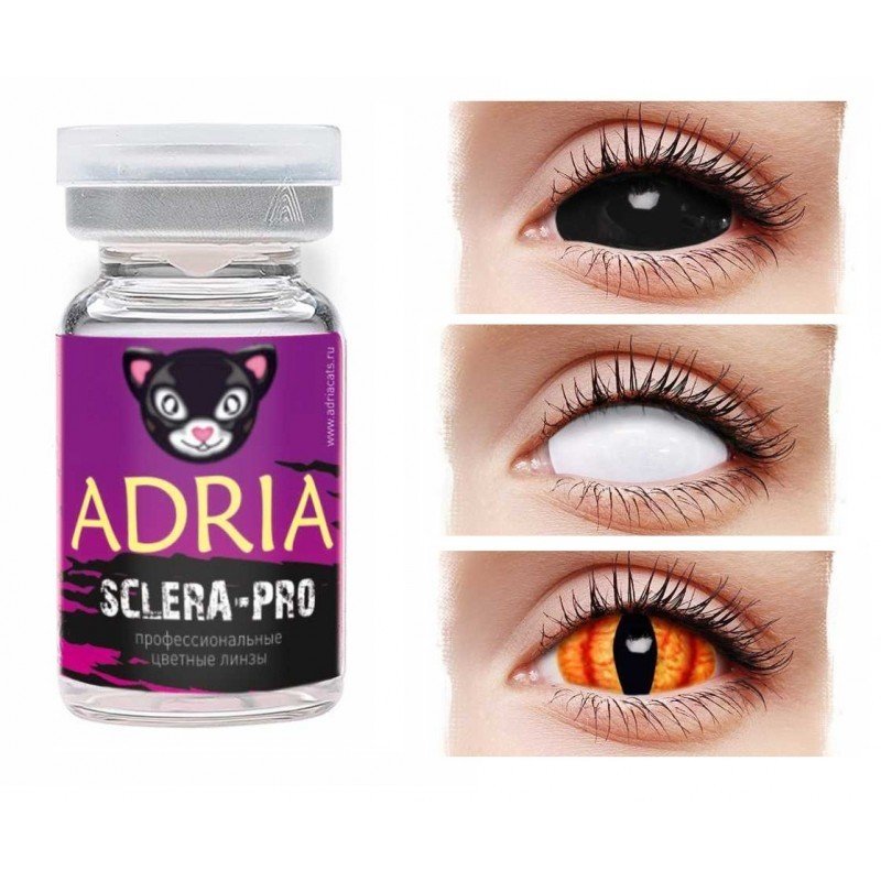 Купить линзы в ростове. Контактные линзы Adria sclera-Pro. Склеральные линзы Adria. Цветные контактные линзы Adria, Adria sclera-Pro, Demon look. Адриа склера про.
