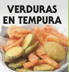 Verduras en Tempura
