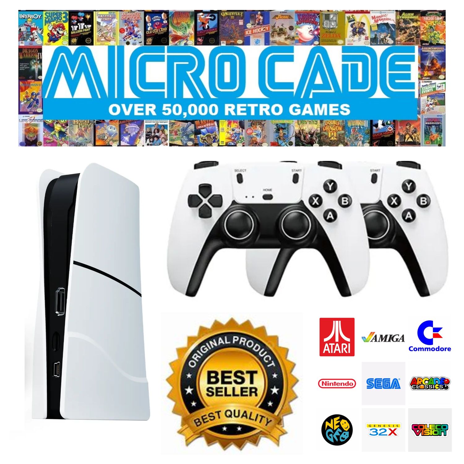 Micro Cade mini PS5 with 50,000 Retro Games