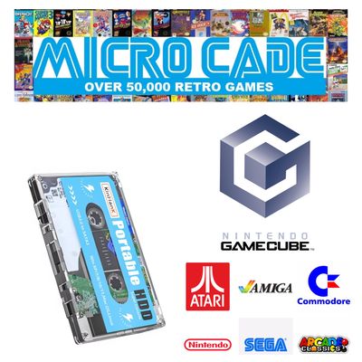 Micro Cade Computer Only 500GB Preloaded GameCube Hard Drive – Nintendo Greatness on Your PC, Laptop, or Desktop