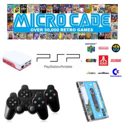 Micro Cade 50,000 Retro PSP plug and play console