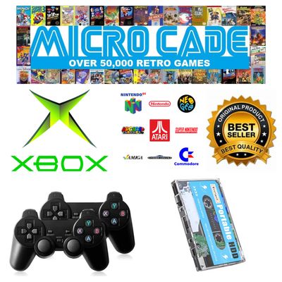 Micro Cade Computer Only 500gig Preloaded XBOX Hard Drive – Classic Playstation2 Gaming on Your PC, Laptop, or Desktop