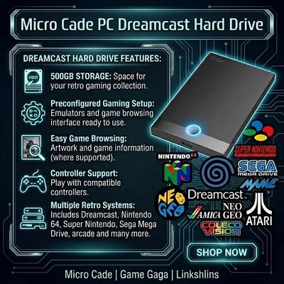 Micro Cade PC Dreamcast Hard Drive