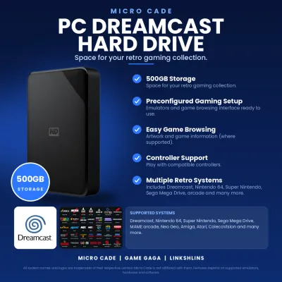 Micro Cade PC Dreamcast Hard Drive