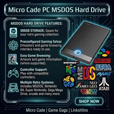 Micro Cade PC MSDOS Hard Drive