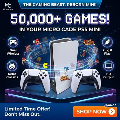 Micro Cade 50,000 Game PS5 Mini