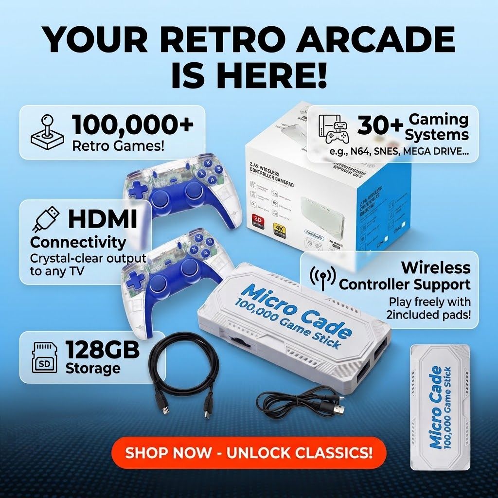 Micro Cade Game Stick