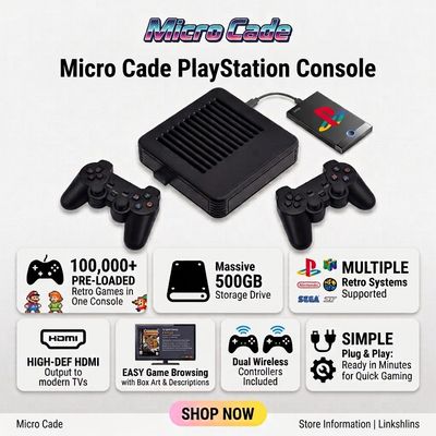 Micro Cade PlayStation Console