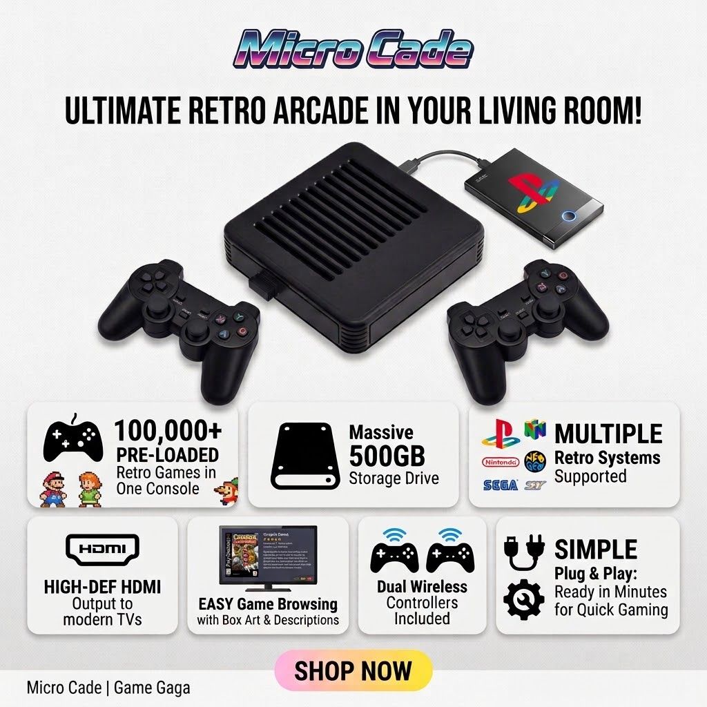 Micro Cade PlayStation Console