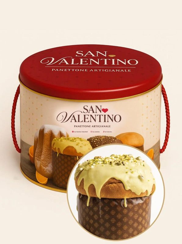 1.2kg Panettone - Pistachio