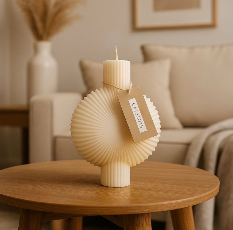 CALLIOPE - Bougie parfumée – Artisanat végétal Quadrihome