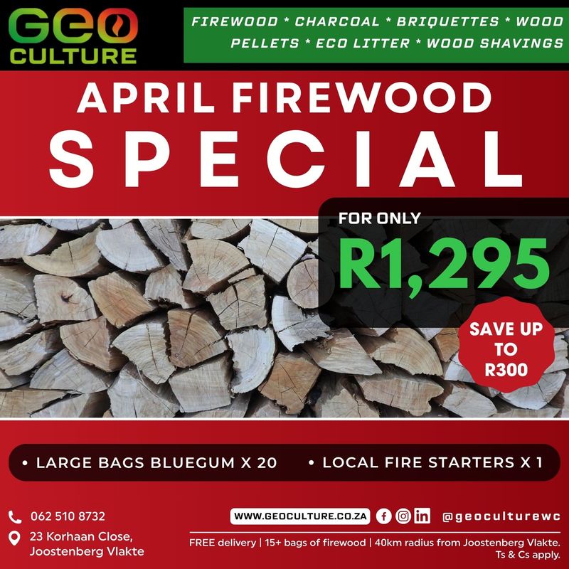 April Firewood Special