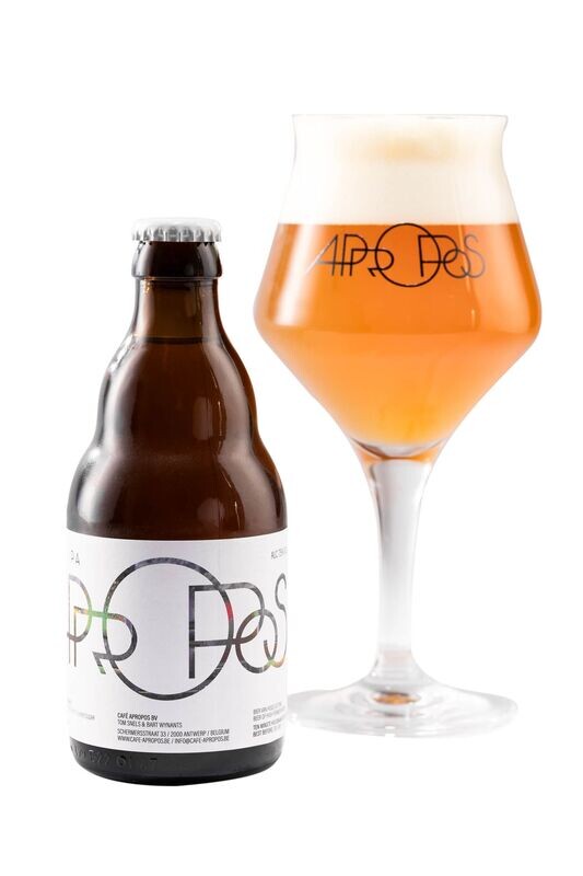 6 APROPOS IPA's in kratje + GLAS