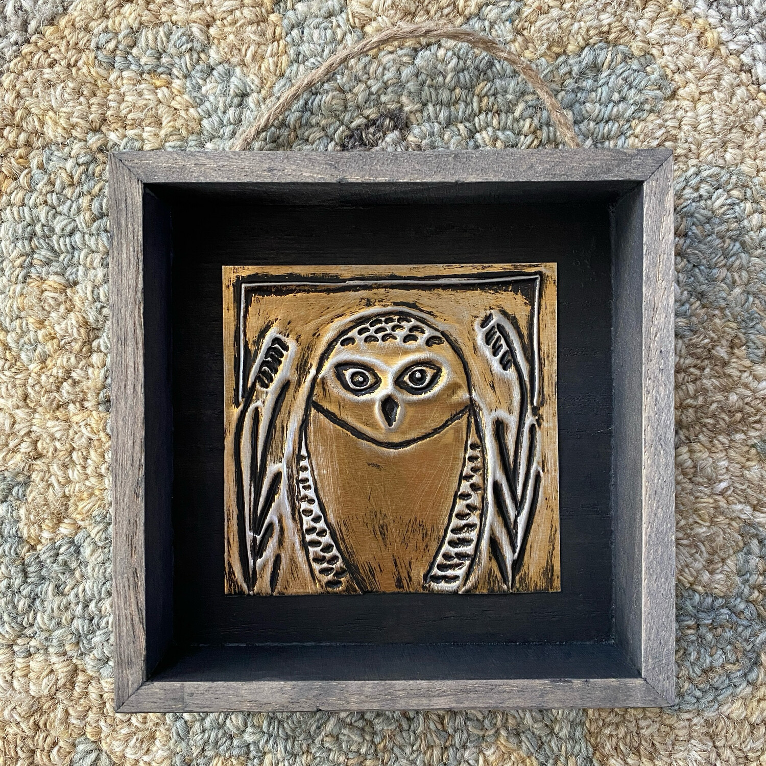 DIY Metal Emboss - Snowy Owl - Paint Kit