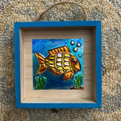 DIY Metal Emboss - Fish - Marker Kit
