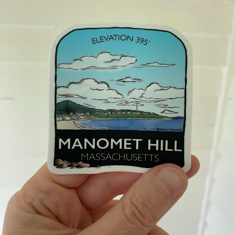 Manomet Hill- Sticker