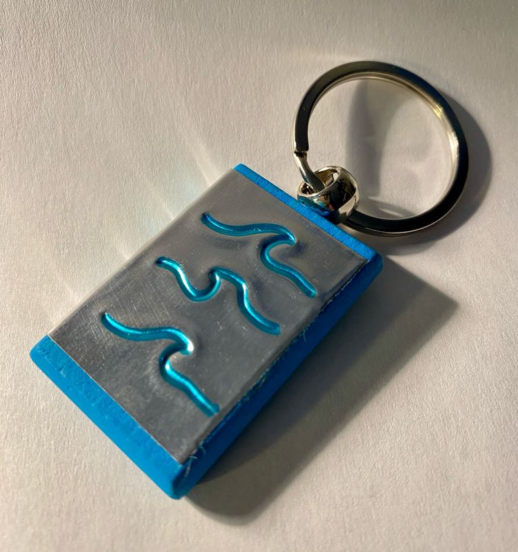 Wave Keychain