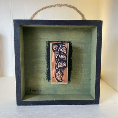 Leafy Vine - Handmade Artwork