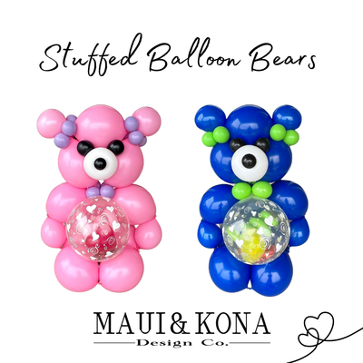 Stuffed Balloon Bears