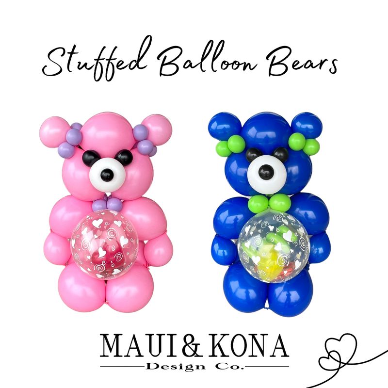 Stuffed Balloon Bear Gifts
