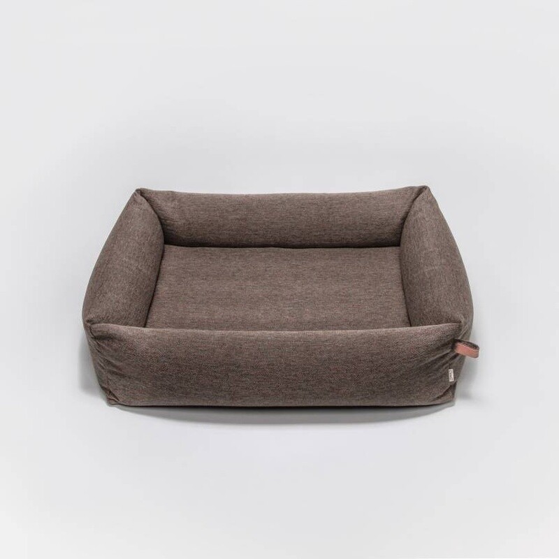 Cloud7 Bed Sleepy Deluxe Herringbone Brown, Size: L