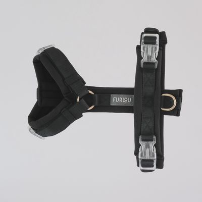 Black Comfort Dog Harness