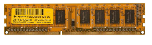 DDR4 16GB ZEPPELIN PC2400 1GBX8 16IC