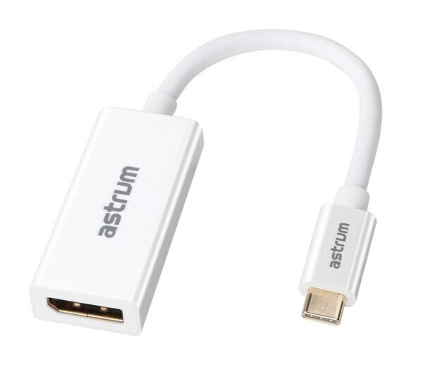 Astrum DA640 USB-C to 4K Display Port Female Adapter