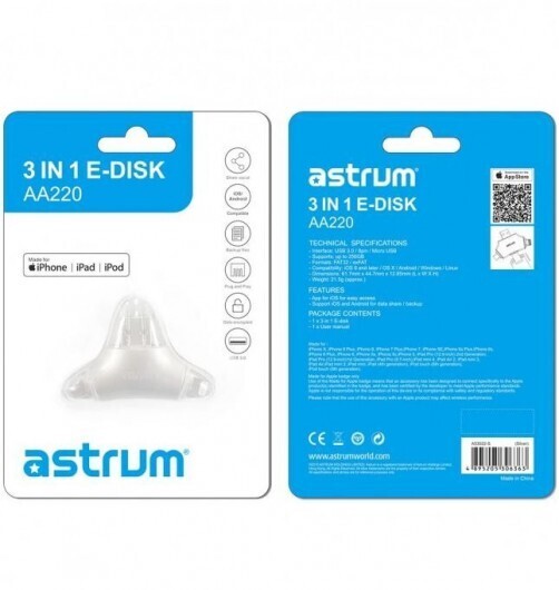 Astrum AA220 Multi-Function Card Reader