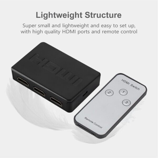Astrum HW020 1 x 3 Ports 4K 1.4V HDMI Switch