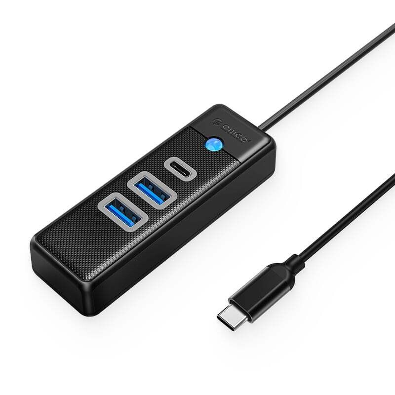 Orico  PWC2U-C3-05-BK-EP  ORICO 3 Port Type-C Hub