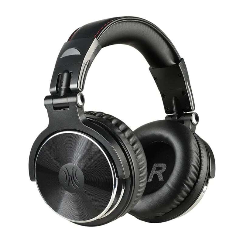 Oneodio  Oneodio-Pro10  Oneodio Pro 10 Professional Wired Over Ear DJ and Studio Monitoring Headphones - BK