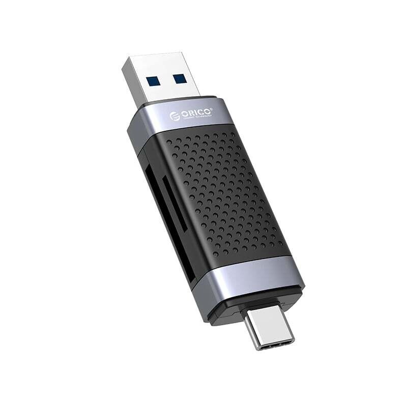 Orico  CD2D-AC3-BK-EP  ORICO Card Reader USB3.0 Dual output Type-C and USB-A