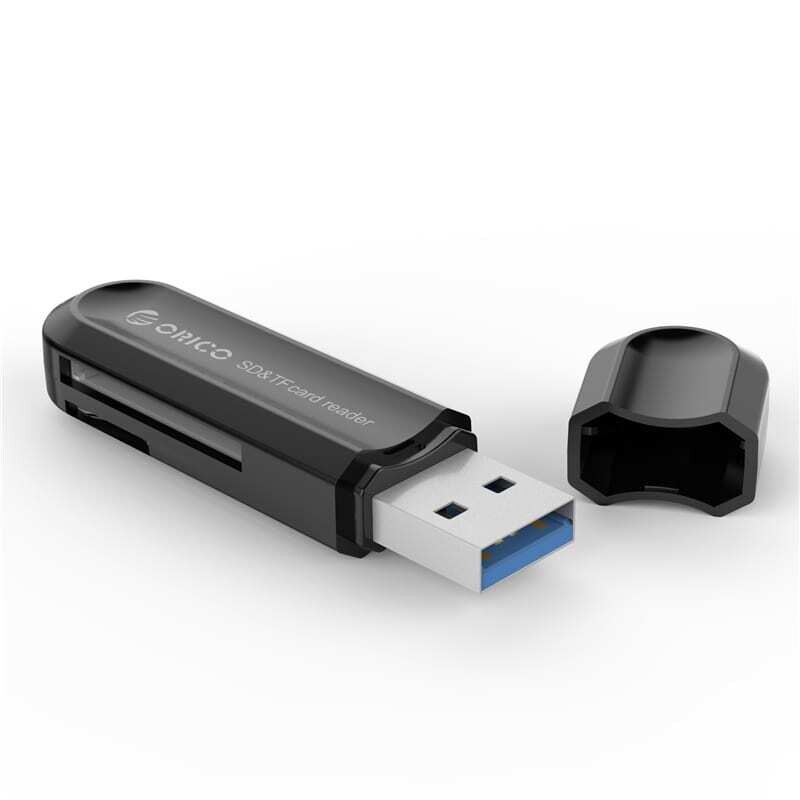 Orico  CRS21-BK  ORICO USB3.0 TF/SD Card Reader - Black