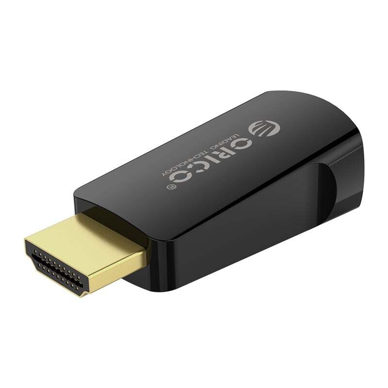 Orico  XD-HLFV-BK-BP  ORICO HDMI to VGA Adapter with Audio