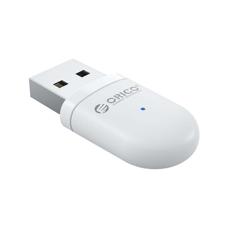 Orico  BTA-SW01-WH-BP  ORICO USB to Bluetooth 5.0 Adapter - Switch - White