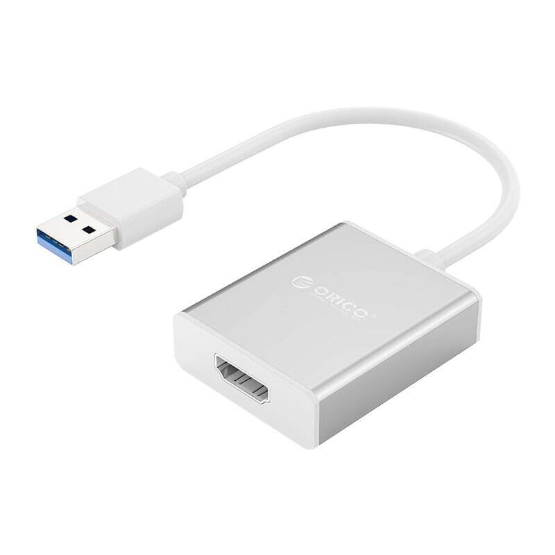 Orico  UTH-SV-BP  ORICO USB to HDMI Adapter - Silver