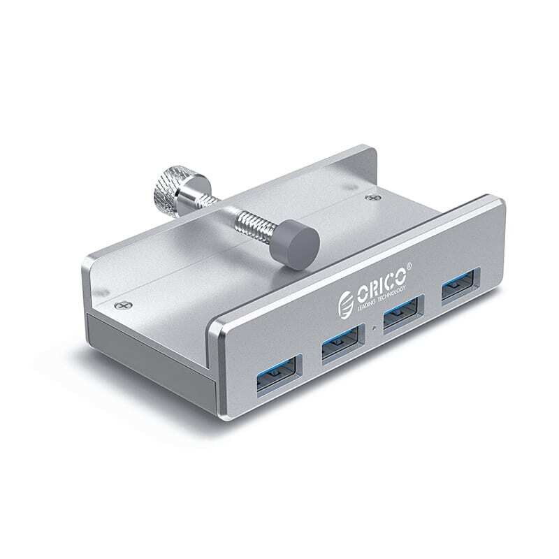 Orico  MH4PU-SV-BP  ORICO 4 Port USB3.0 Clip-on USB Hub