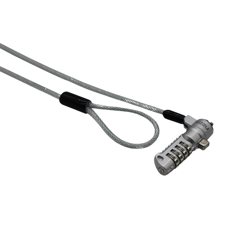 Gizzu  GSCNC  GIZZU 1.8m Nano Combination Lock Security Cable