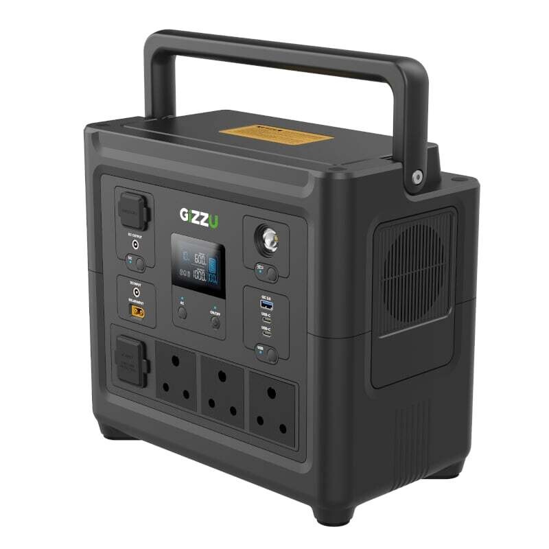 Gizzu  GPS800U  Gizzu Challenger Max 835Wh/1000W UPS Power Station LifePO4
