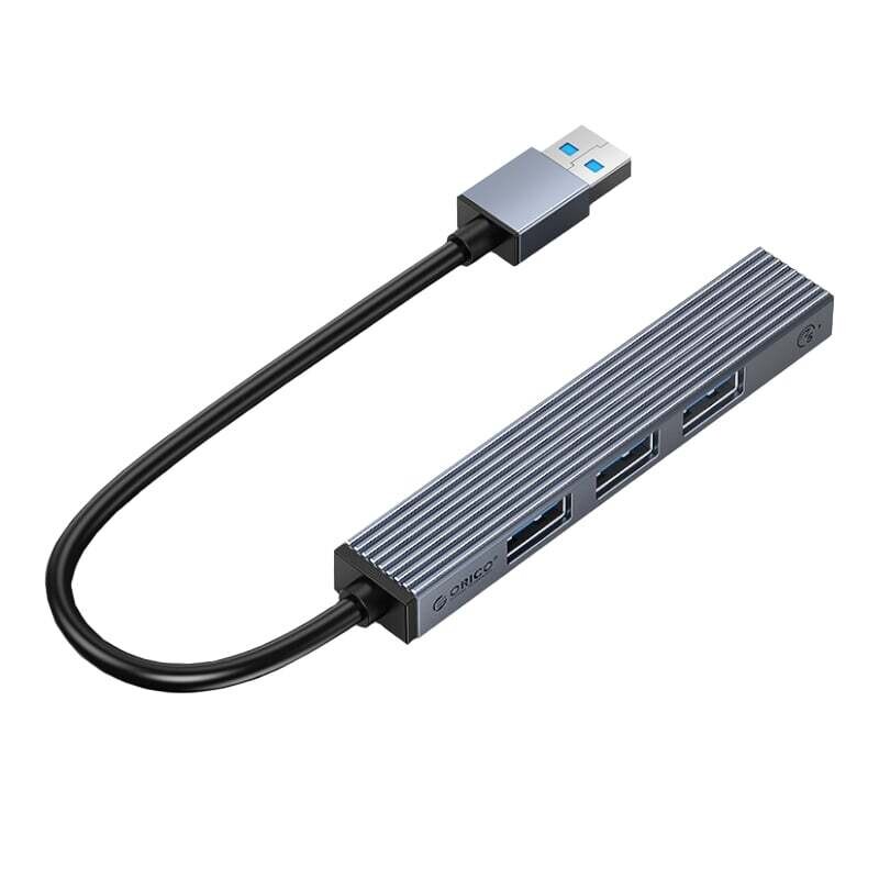 Orico  AHU2-4A-GY-BP  ORICO 4 Port USB Hub 15cm