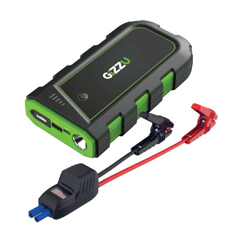 Gizzu  GJS16000  GIZZU 2000A Jump Starter 16400mAh - Black
