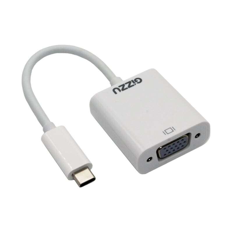 Gizzu  GAUCVGAW  GIZZU Type-C to VGA Adapter