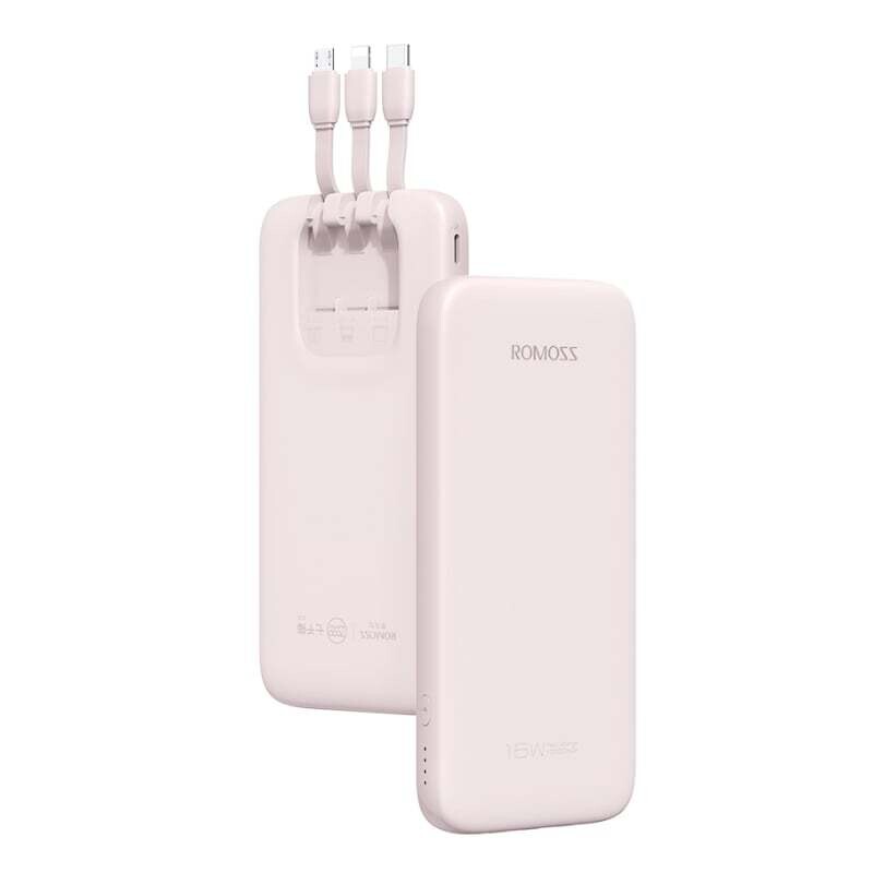 Romoss  PHC10-201-6731H  Romoss Power Bank 10000mAh 15W PNK