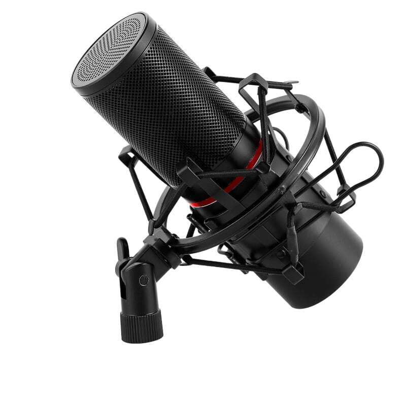 Redragon  RD-GM300  REDRAGON BLAZAR Cardioid USB Gaming Mic and Tripod - Black