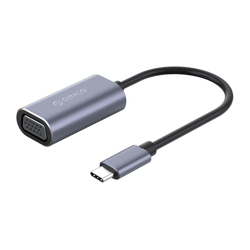 Orico  CTV-GY-BP  ORICO Type-C to VGA Adapter - Black