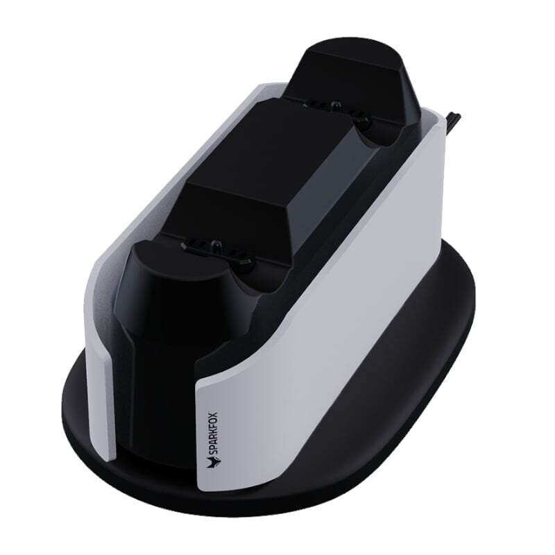 Sparkfox  W20P508  Sparkfox Dual Fast Charger Stand - PS5