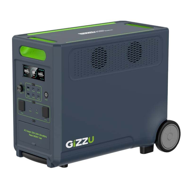 Gizzu  GPS3800U  Gizzu Hero Ultra 3840Wh UPS Power Station